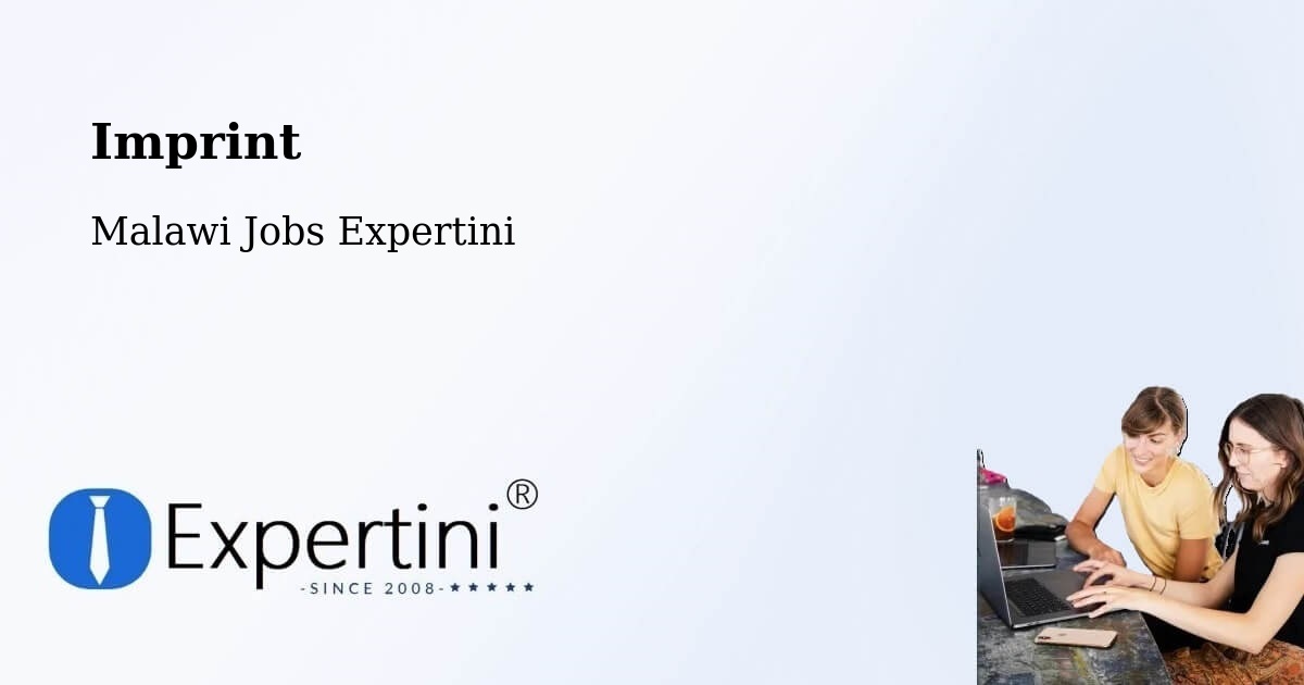 Imprint – Malawi - Malawi Jobs Expertini